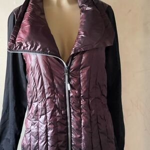 Calvin Klein performance burgundy jacket